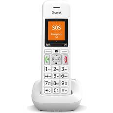 Fastnettelefoner Gigaset E390 White, Telefon, Weiss