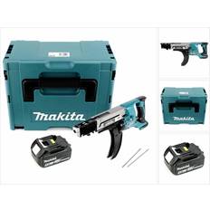 Makita dfr 750 t1j 18v akku magazinschrauber 1x 5 ah akku -ohne lader