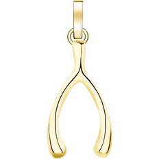 Rosefield Lucky Wishbone PE-Guld-Wishbone