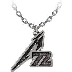 Metallica Smycke M72 Logo Pendant för Dam silverfärgad