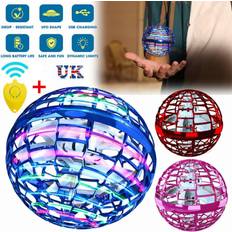 YETP Star Flying Orb Ball 360° Rotating Boomerang Hover Ball Flying Mini Drone Ball Toys