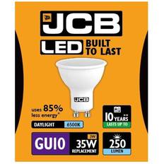 JCB Led Gu10 3W Light Bulb Cap 250Lm 6500K Daylight White One Size