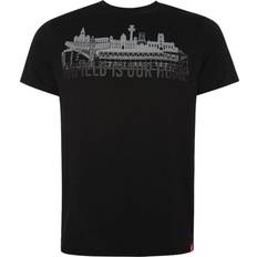 Clothing Score Draw Liverpool FC Mens Anfield T-Shirt Black