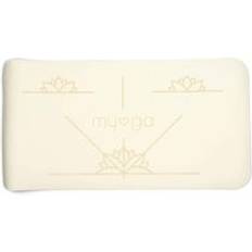 White Yoga Equipment Myga Pads Cream