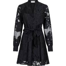 Neo noir heidi lace kjole Neo Noir Heidi Dress - Black