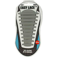 Grijs Schoenveters Easy lace No Tie Shoelace Siliconen Veters Grijs