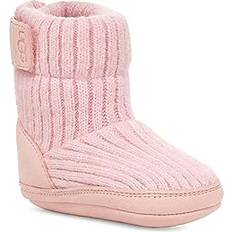 UGG Rosa Booties UGG Infants' Skylar Textile/Recycled Materials Slippers in Seashell Pink, 6-12 mos