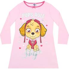 100 Vestiti Paw Patrol Camicia da notte a maniche lunghe Skye Per Ragazze - Rosa