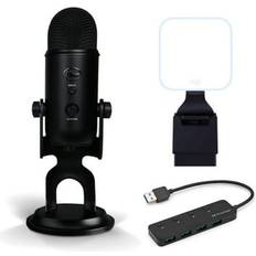 Blue Microphones Yeti USB Blackout Bundle