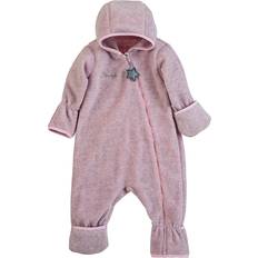 L Jumpsuits Sterntaler Overall Fleece - Pink Melange