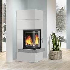 Holzöfen reduziert Oranier Heizkamin Club W II 7 kW Sims Naturstein Grau