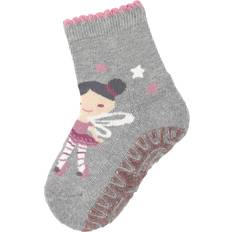 Baby Socken Sterntaler ABS-Socken Glitzer Flitzer Air Fee grau