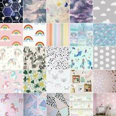 Wow Believe in Unicorns Wallpaper Pink World of Wallpaper A365 CAO 1