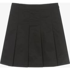 Noir Jupes Burberry Girls Black Cotton Ekd Skirt Black year