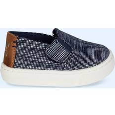 Toms Sneakers Toms Luca Tiny Navy Striped Chambray Blå