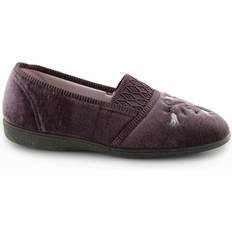 Red - Women Slippers Sleepers Womens INEZ Patterned Red