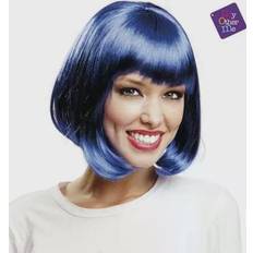 Blue Short Wigs Fancy Dress My Other Me Blue Wig