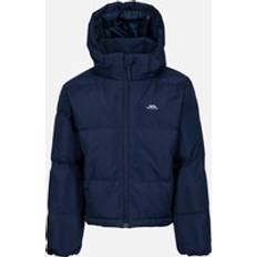 Elastic Cuffs Jackets Trespass Missie Logo Jacket Navy 11-12 Years