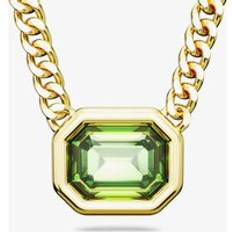 Swarovski Green Necklaces Swarovski Millenia Green Gold Plated Necklace 5671583