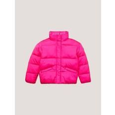 Tommy Hilfiger Girls Jackets Children's Clothing Tommy Hilfiger Girls' Shine Puffer Jacket Pink Eccentric Magenta