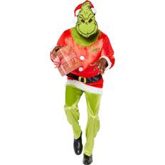 Herrar Maskerad Amscan The Grinch Classic Costume