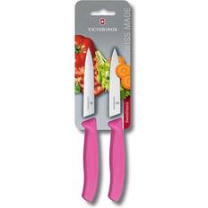 Cuchillos de cocina Victorinox Swiss Classic 2 10cm Paring Pink Knife Set