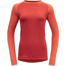 Devold Woman Clothing Devold Expedition Merino 235 Shirt Woman Beauty/Coral Thermal Underwear