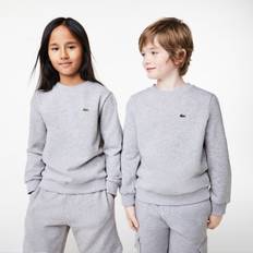 Lacoste Sweatshirts Children's Clothing Lacoste Fleece Crew Neck Sweatshirt - Light Heathered Grey