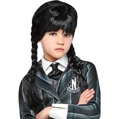 Very Wednesday Child Wig Black