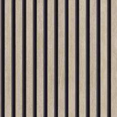 Grandeco Papier Peint Vinyle Grainé Sur Intissé Bois Hermès Chêne Clair 1005 x 53 cm