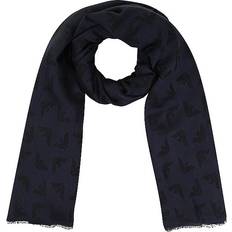 Emporio Armani Sjaals Emporio Armani Viscose Blend Scarf - Jacquard Logo