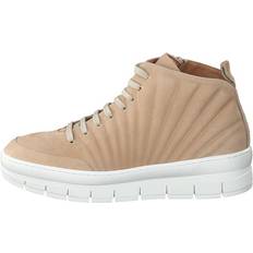 Schoenen Nude of Scandinavia Hilda Mohair Hoge Sneakers - Beige