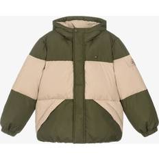 Tommy Hilfiger Jakker Tommy Hilfiger Jungen Daunenjacke olive