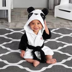 Babies Bath Robes Baby Aspen Panda Hooded Spa Robe Personalization Available