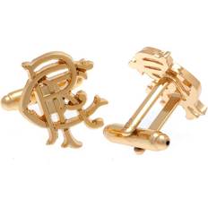 Metalli Kalvosinnapit Rangers FC Scroll Crest Cufflinks Multicoloured