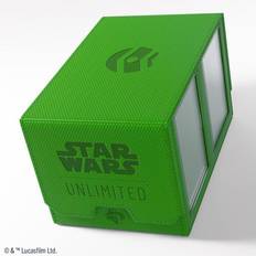 Gamegenic Deck Box: Star Wars: Unlimited Double Deck Pod Green Grøn