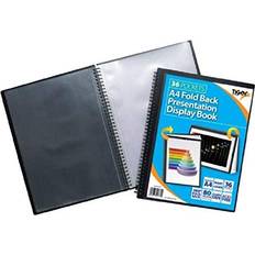 Tiger 36 A4 Pocket Fold Back Display Book