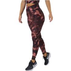 Casall Printed Sport Tights Boost Red, Female, Tøj, Tights, Træning, Flerfarvet