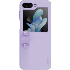 Nillkin Flex Flip Case für das Samsung Galaxy Z Flip 5 Violett Lila