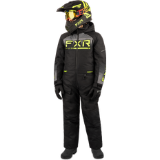 L Flyverdragter Børnetøj FXR Heldragt Recruit Junior - Sort/Char/HiVis