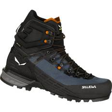Salewa Ortles Edge Mid GTX Mountaineering Boots - Black/Blue