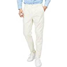Corduroy Trousers BOSS Shyne Chino Pants - White