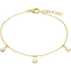 Amor Damen Armbänder Amor Damen Armband, 925er Silber, gold