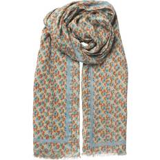 Bomull Halsdukar & Sjalar Becksöndergaard Amapola Corga Scarf 100x200 cm, Oyster Gray, 100% Organisk Cotton