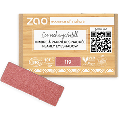 Ekologiska Ögonskuggor ZAO Organic Makeup Rectangular Eyeshadow, Refill, 119 Coral Rose