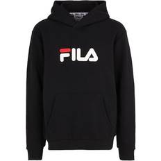 Fila Boys Logo Print Hoodie In Cotton Mix