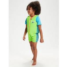 Speedo Trajes de neopreno Speedo Traje de flotación Learn To Swim Character Printed verde claro azul amarillo infantil 4-5 Green/Blue