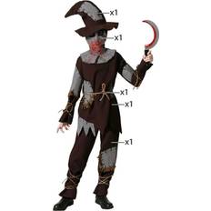 BigBuy Carnival Costume for Adults Scarecrow Bloody 10-12 Years