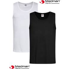 Stedman Herr Linnen Stedman Classic Tank Top Men Black * Kampanj *