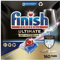Finish Rengøringsudstyr & -Midler Finish Ultimate Infinity Shine 160 Dishwasher Tablets 80 x 2